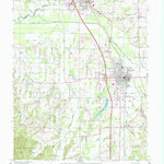 United States Geological Survey Scottsburg, IN (1960, 24000-Scale) digital map