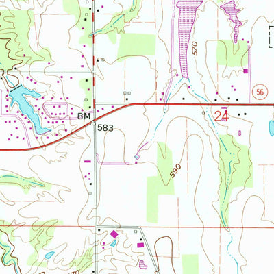 United States Geological Survey Scottsburg, IN (1960, 24000-Scale) digital map