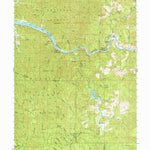 United States Geological Survey Scottsburg, OR (1955, 62500-Scale) digital map
