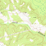 United States Geological Survey Scottsburg, VA (1968, 24000-Scale) digital map