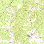 United States Geological Survey Scottsburg, VA (1968, 24000-Scale) digital map