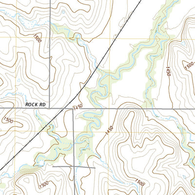 United States Geological Survey Scottsville, KS (2022, 24000-Scale) digital map
