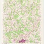 United States Geological Survey Scottsville, KY (1954, 24000-Scale) digital map