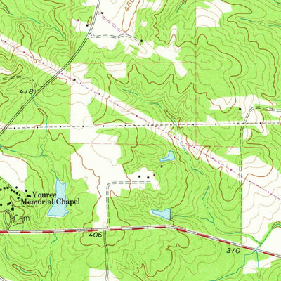 United States Geological Survey Scottsville, TX (1962, 24000-Scale) digital map
