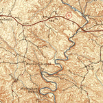 United States Geological Survey Scottsville, VA (1946, 62500-Scale) digital map