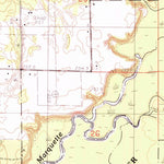 United States Geological Survey Scottville, MI (1983, 25000-Scale) digital map