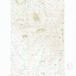 United States Geological Survey Scotty Butte, MT (1987, 24000-Scale) digital map
