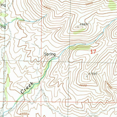 United States Geological Survey Scotty Butte, MT (1987, 24000-Scale) digital map