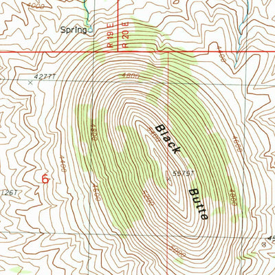 United States Geological Survey Scotty Butte, MT (1987, 24000-Scale) digital map