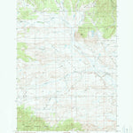 United States Geological Survey Scotty Creek, OR (1990, 24000-Scale) digital map
