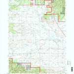 United States Geological Survey Scotty Creek, OR (1998, 24000-Scale) digital map