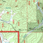 United States Geological Survey Scotty Creek, OR (1998, 24000-Scale) digital map