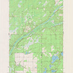 United States Geological Survey Scovils Lake, WI (1983, 24000-Scale) digital map