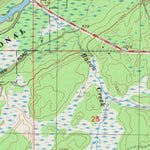 United States Geological Survey Scovils Lake, WI (1983, 24000-Scale) digital map