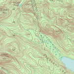 United States Geological Survey Scraggly Lake, ME (1941, 62500-Scale) digital map