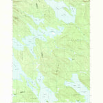 United States Geological Survey Scraggly Lake, ME (1988, 24000-Scale) digital map