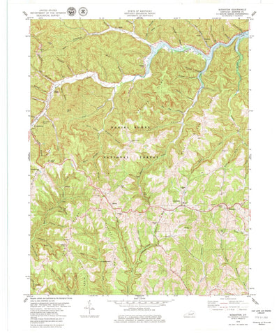 United States Geological Survey Scranton, KY (1979, 24000-Scale) digital map