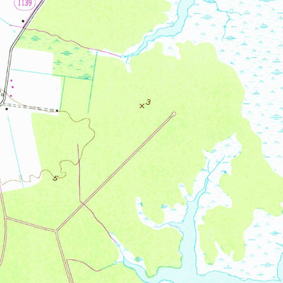 United States Geological Survey Scranton, NC (1951, 24000-Scale) digital map