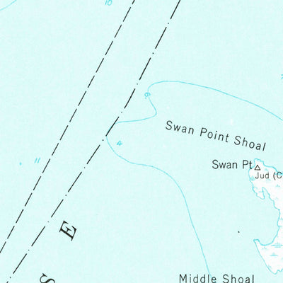 United States Geological Survey Scranton, NC (1951, 24000-Scale) digital map