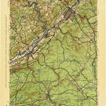 United States Geological Survey Scranton, PA (1943, 125000-Scale) digital map