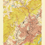 United States Geological Survey Scranton, PA (1950, 24000-Scale) digital map