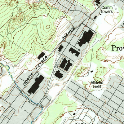United States Geological Survey Scranton, PA (1994, 24000-Scale) digital map