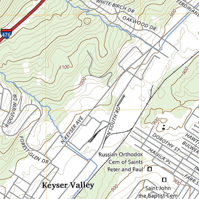 United States Geological Survey Scranton, PA (2023, 24000-Scale) digital map
