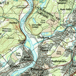 United States Geological Survey Scranton, PA-NJ (1986, 100000-Scale) digital map