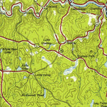 United States Geological Survey Scranton, PA-NY-NJ (1953, 250000-Scale) digital map