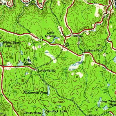 United States Geological Survey Scranton, PA-NY-NJ (1959, 250000-Scale) digital map