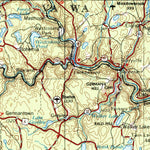 United States Geological Survey Scranton, PA-NY-NJ (1962, 250000-Scale) digital map