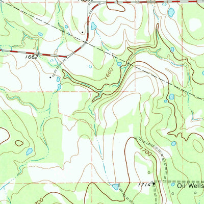 United States Geological Survey Scranton, TX (1966, 24000-Scale) digital map