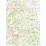 United States Geological Survey Scraper Coulee, MT (1972, 24000-Scale) digital map