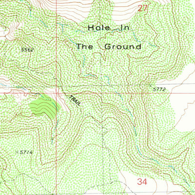 United States Geological Survey Scratch Canyon, AZ (1980, 24000-Scale) digital map