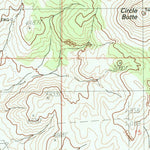 United States Geological Survey Scratch Post Butte, OR (1990, 24000-Scale) digital map