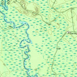 United States Geological Survey Screven, GA (1971, 24000-Scale) digital map