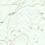 United States Geological Survey Screw Bean Draw West, TX (1973, 24000-Scale) digital map