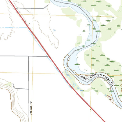 United States Geological Survey Scribner, NE (2021, 24000-Scale) digital map