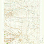 United States Geological Survey Scrivner Butte, WY-CO (1963, 24000-Scale) digital map