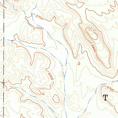 United States Geological Survey Scrugham Peak, NV (1961, 24000-Scale) digital map