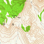 United States Geological Survey Scrugham Peak, NV (1961, 24000-Scale) digital map