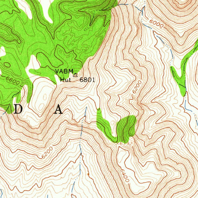 United States Geological Survey Scrugham Peak, NV (1961, 24000-Scale) digital map