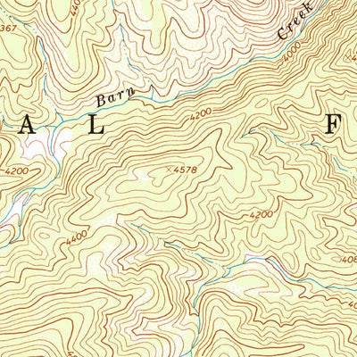 United States Geological Survey Scurvy Mountain, ID (1965, 24000-Scale) digital map