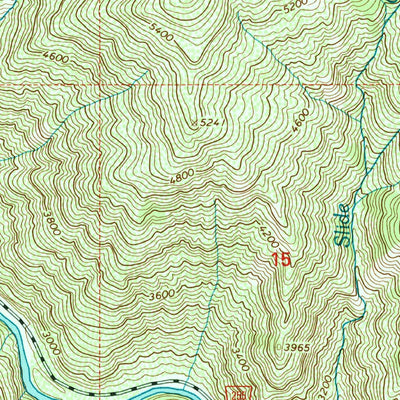 United States Geological Survey Scurvy Mountain, ID (1994, 24000-Scale) digital map