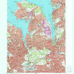 United States Geological Survey Sea Cliff, NY (1968, 24000-Scale) digital map