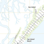 United States Geological Survey Sea Island, GA (2020, 24000-Scale) digital map