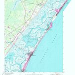 United States Geological Survey Sea Isle City, NJ (1952, 24000-Scale) digital map