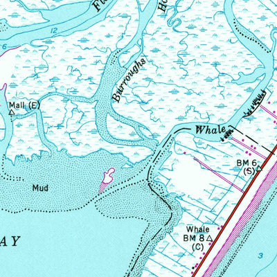 United States Geological Survey Sea Isle City, NJ (1952, 24000-Scale) digital map