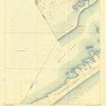 United States Geological Survey Sea Isle, TX (1933, 31680-Scale) digital map