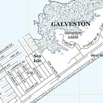 United States Geological Survey Sea Isle, TX (2022, 24000-Scale) digital map